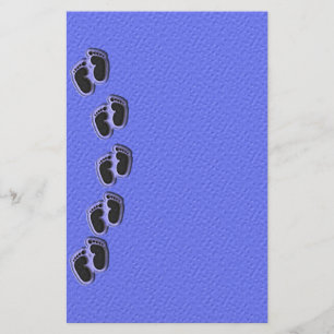 Baby Boy Toes Stationery Briefpapier