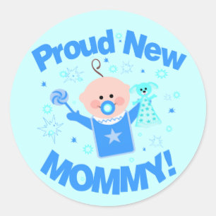 Baby Boy Trots Mam Sticker
