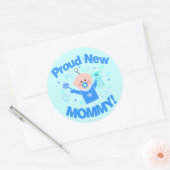 Baby Boy Trots Mam Sticker (Envelop)