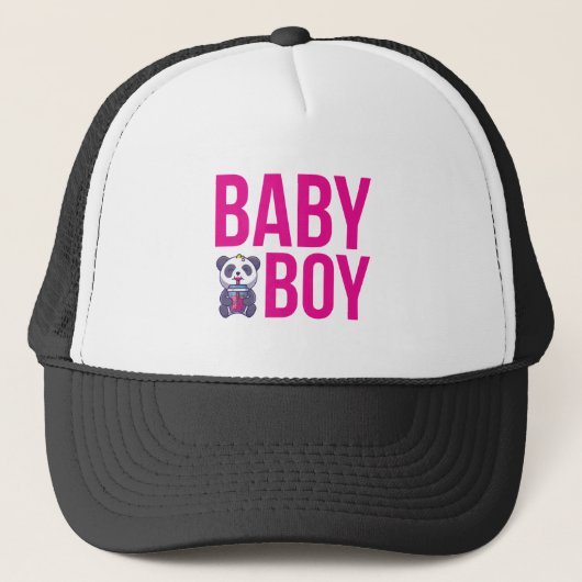 Baby Boy Trucker Pet (Voorkant)
