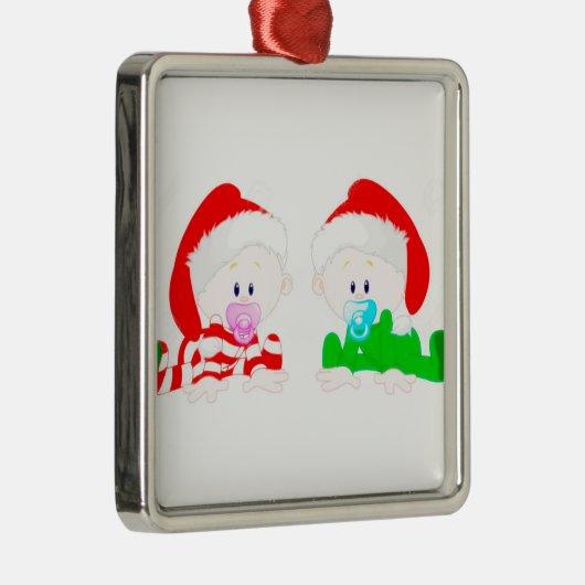 ***BABY BOY TWIN** CHRISTMAS ORNAMENT (Rechts)