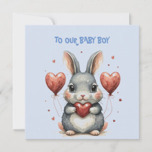 Baby Boy Valentine Kaart