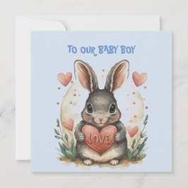 Baby Boy Valentine Kaart