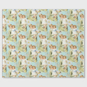 Baby Boy verpakkingspapier. Cadeaupapier (Vlak)