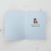 Baby Boy Voeten op Deken Kaart (Binnen)