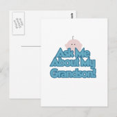 Baby Boy vraagt naar mijn kleinzoon overhemden en  Briefkaart (Voorkant / Achterkant)