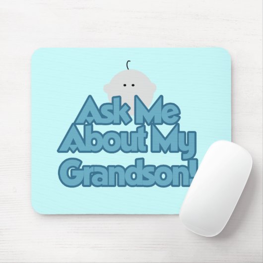 Baby Boy vraagt naar mijn kleinzoon overhemden en Muismat (Met muis)