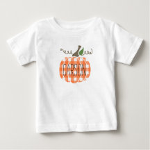 Baby Boy Waterverf Oranje Pset Pumpkin