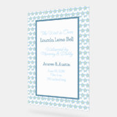 Baby Boy Welkomstbord Acryl Bord (Hoek)