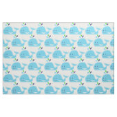 Baby Boy Whale Stof (Fat Quarter)