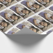 Baby Boy Wrapping Paper Cadeaupapier (Hoek)