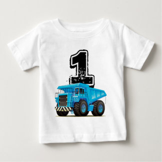 Baby Boy's 1e Verjaardag Blue Truck