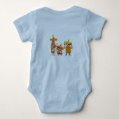 Baby Boy's Bodypak Romper (Achterkant)