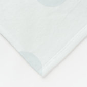 Baby Boys Cute Red Welsh Dragon en Name Milestone Fleece Deken (Hoek)