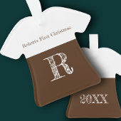 Baby Boy's eerste kerstversiering Ornament