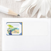 Baby Boy's eerste verjaardag Etiket (Insitu)