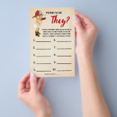 Baby brandweerman waar ze de Kaart van het spel sc (Hand)