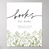 Baby Breath Boeken voor Baby Sign Poster (Voorkant)