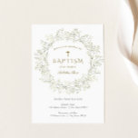 Baby Breator Flowers Baptism Invitation Kaart<br><div class="desc">Deze schattige baby adembaptisme-uitnodiging is voorzien van een waterverf florale adem met witte baby. Pas uw informatie aan of klik op "Klik om verder aan te passen" om tekenstijlen,  grootte en kleuren te bewerken.</div>