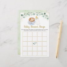 Baby breekt koffie Baby shower Bingo Game
