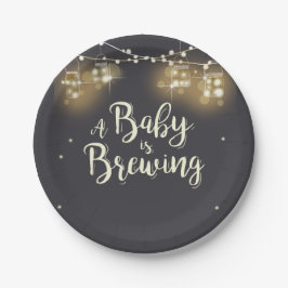 Baby breekt papieren Borden Baby BaByQ-paren Bordje
