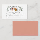 Baby Brewing | BABY SHOWER WATERVERF Informatiekaartje (Voorkant / Achterkant)