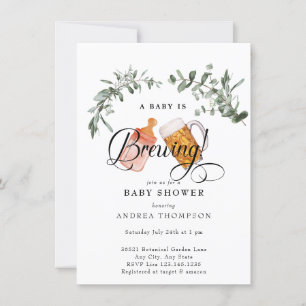 Baby Brewing BABY SHOWER WATERVERF Kaart