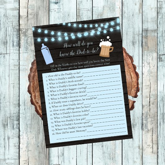 Baby Brewing Blue die het beste spelletje van vade Kaart