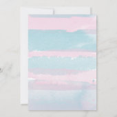 Baby Brewing Gender onthult zijn of haar uitnodigi Kaart (Achterkant)