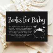 Baby Brewing Halloween Baby shower Boeken voor Bab Informatiekaartje