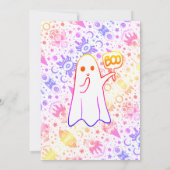 Baby Brewing Halloween Heksenketel Baby shower Kaart (Achterkant)