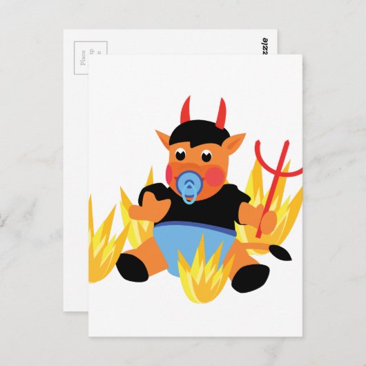 baby briefkaart (Voorkant / Achterkant)