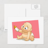 Baby Briefkaart (Voorkant / Achterkant)