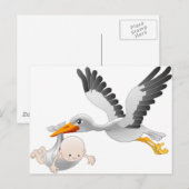 baby briefkaart (Voorkant / Achterkant)