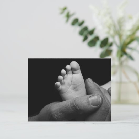 baby briefkaart (Staand voorkant)