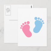 Baby Briefkaart (Voorkant / Achterkant)