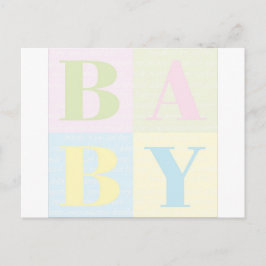 Baby Briefkaart