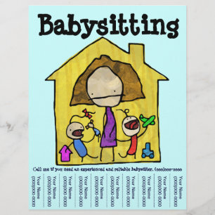 Baby brochure voor scheurplaat