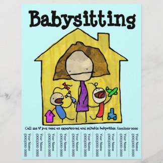 Baby brochure voor scheurplaat