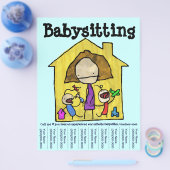 Baby brochure voor scheurplaat (Enkel)