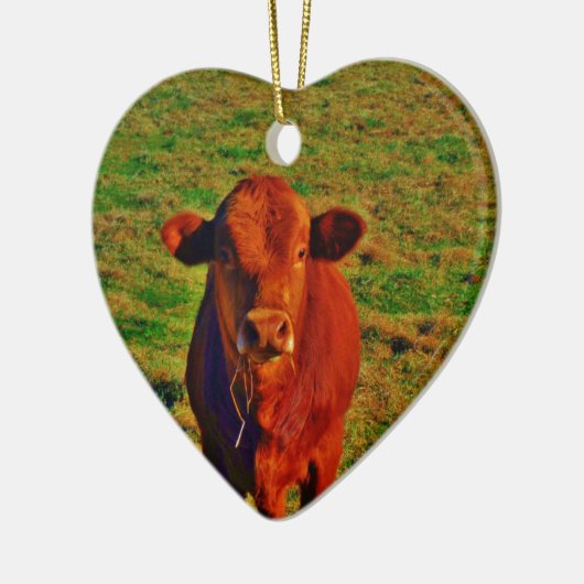 BABY BROEIENDE KOE ETIEN KERAMISCH ORNAMENT (Links)