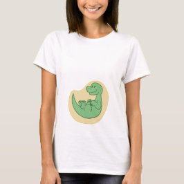 Baby Brontosaur moederschapshirt T-shirt