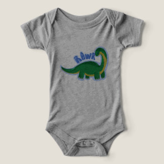 Baby-Brontosaurus-afdruk