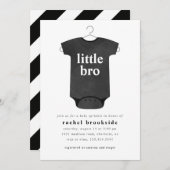 Baby Brother Bodysuit Sprinkle Shower (Voorkant / Achterkant)