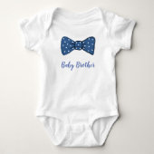 Baby Brother Bow Stropdas Vest Romper (Voorkant)