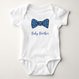 Baby Brother Bow Stropdas Vest Romper