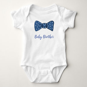 Baby Brother Bow Stropdas Vest Romper