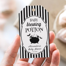 Baby Brouw Potion Halloween Baby Shower Favor