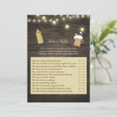 Baby brouwerijgoud boven of onder het Baby shower Kaart (Staand voorkant)