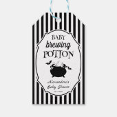 Baby Brouwsel Potion Halloween Baby Shower Favor Cadeaulabel (Voorkant)